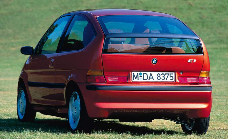 Illustration for article titled The BMW E1 Proves EVs Were Way Cooler In The '90s